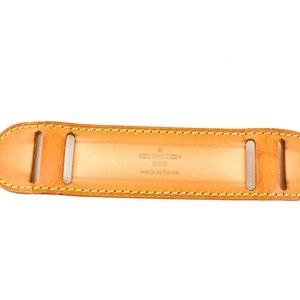 COPY - LOUIS VUITTON: Tan Leather & Logo, Strap Keeper mz